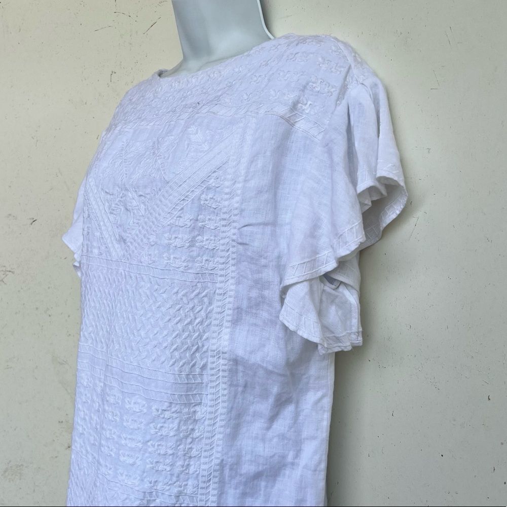 Ralph Lauren White cotton dress size 4 NWT - Picture 8 of 16